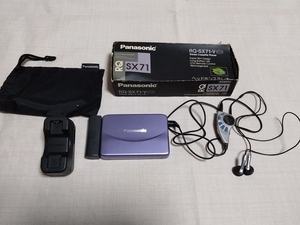 Panasonic★カセットプレーヤー RQ-SX71