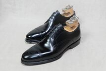 着用少Fortuna Shoes JalanSriwija ジャランスリワヤ製 美しいブローグダービーシューズ UK6 HandsewnWelted最高級カーフレザー使用革靴_画像2