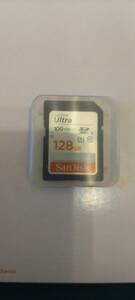 【新品・未使用・開封済】Ｓａｎｄｉｓｋ（サンディスク）ＳＤカード128Ｇ　SDSDUNR-128G-GHENN