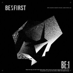 未再生品 BE1 CD盤 スマプラ付き BE:FIRST 1stアルバム 特典なし ビーファースト 初回限定盤