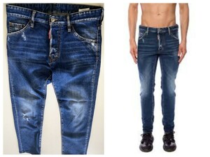 　【　 DSQUARED2　ディースクエアード　】 　　COOLGUYJEAN　44　S71LB0641　 スタッフインターナショナル国内正規品　　