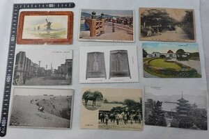 ET29/戦前絵葉書■遊覧籠 京都五条大橋 他　9枚　まとめて