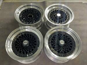 Y.B.3529 AUTO STRADA 15×7J +8？PCD114.3 4穴メッシュアルミ4本　AE86等