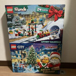 LEGO レゴ　アドベントカレンダー　シティ　 CITY フレンズ　2個セット