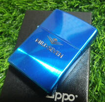 送料込 ２０００年 MILD SEVEN マイルドセブン・ギア THE BLUEセレクション zippo 未使用_画像3