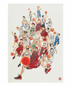 新品未開封 SLAM DUNK スラムダンク A全ポスター ジャンプショップ 桜木花道 流川楓 宮城リョータ 三井寿 赤木剛憲 井上雄彦 