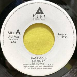 ■アンジー・ゴールド■素敵なハイエナジー■荻野目洋子/ダンシング・ヒーロー■'85■ANGIE GOLD■即決■洋楽■EPレコードの画像3