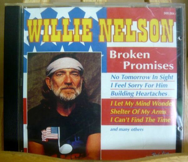 ★【WILLIE NELSON】ウイリーネルソン BrokenPromises 破られた約束 洋盤