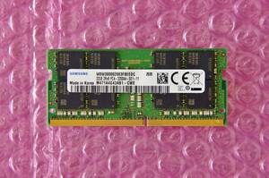 ノート用メモリ SAMSUNG 32GB DDR4-25600 PC4-3200AA