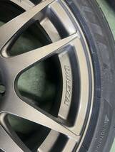 希少　DIREZZA 14インチ　６J　OFF30 4本セット　タイヤ165/55R14おまけ程度付き　TE37 CE28_画像7