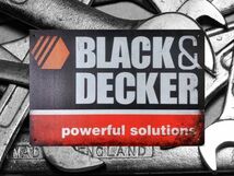 ブリキ看板 BLACK & DECKER 109 ツール 工具 DIY 車 メタルプレート インテリア ガレージ アメリカン雑貨 レトロ風 新品_画像3