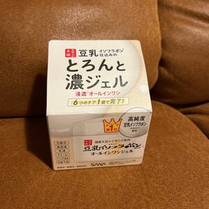 【送料無料】なめらか本舗 とろんと濃ジェル 100g 豆乳イソフラボン オールインワンジェル 化粧水　美容液　乳液　化粧下地