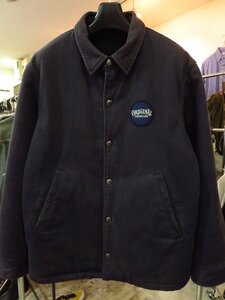 TENDERLOIN テンダーロイン T-COACH JKT PIQUE 裏ボア ピケ コーチ ジャケット 紺 NAVY S