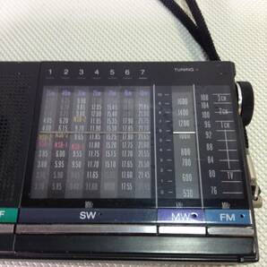 U880●SONY ソニー ラジオ コンパクトラジオ ポータブルラジオ FM/MW/SW 9BAND RECEIVER 短波ラジオ ICF-4900の画像5