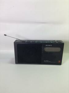 U887●SONY ソニー シンセサイザー ラジオ FM AM TV ポータブルラジオ ICF-M400V 【ジャンク】