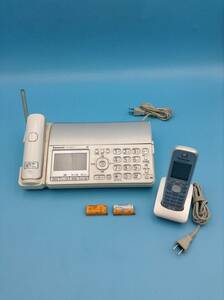 U1074*Panasonic Panasonic FAX fax telephone machine parent machine KX-PD551DL cordless handset KX-FKD351 KX-FKD502 charge stand PNLC1026 [ including in a package un- possible ]