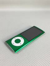 S3094●Apple アップル iPod nano アイポッド ナノ 第5世代 デジタルオーディオプレーヤー A1320 16GB グリーン 現状品_画像4