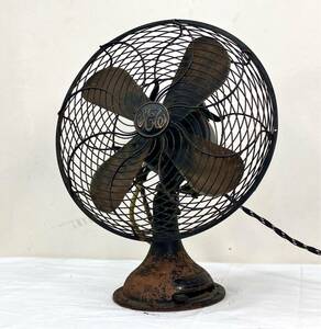 1円〜 昭和レトロ 芝浦 Shibaura 扇風機 Electric Fan 12 Inch レトロ家電 当時物 ビンテージ 動作確認済み ジャンク品 インテリア 雑貨