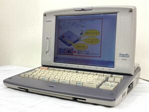 1円〜 ワープロ CASIO カシオ Darwin GX-500 ワードプロセッサ 昭和レトロ 当時物 レトロ家電 事務用品 PC 通電確認済み ジャンク品 現状品