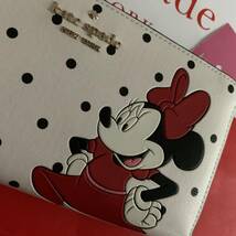 kate spade ×Disney ミニーマウス 長財布ケイトスペード K4759_画像3