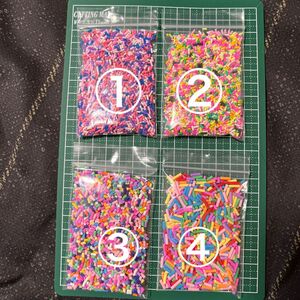 チョコスプレー 人口 ポリマークレイ ハンドメイド