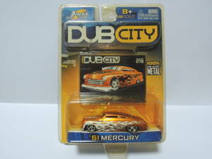 Jada TOYS 1/64 DUB CITY '51 MERCURY