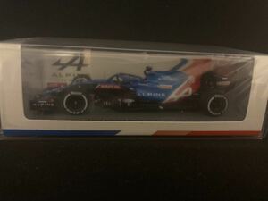 【未開封湿度管理暗所保管】スパーク 1/43 S7685 Alpine A521 Hangarian GP 2021 Fernando Alonso