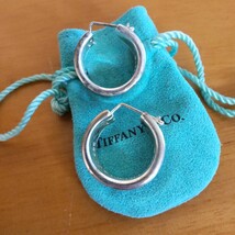 ティファニー シルバー Tiffany ピアス 1837 ナロー 925_画像7