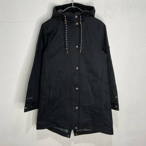 ☆送料無料☆エディーバウアー☆Eddie bauer☆ウェザーリッジマウンテンパーカー☆フィッシュテール☆黒☆ＸＳ☆Ｋ２３