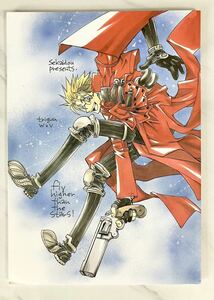 トライガン 同人誌 Fly higher than the stars！ 七尺一寸もどき ウルフウッド×ヴァッシュ せかい堂 TRIGUN