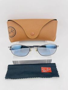 QA239 Ray Ban RB8015 TITANIUM B 004/46 サングラス　イタリア製　レイバン ケース付 ブルーレンズ