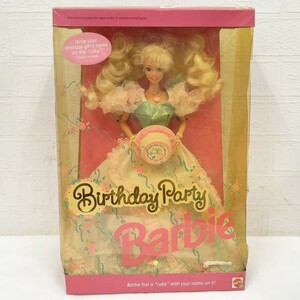 39 ★未使用★ Barbie バービー 人形 バースデー パーティー Birthday Party マテル MATTEL ドール 1992 誕生日 着せ替え SC
