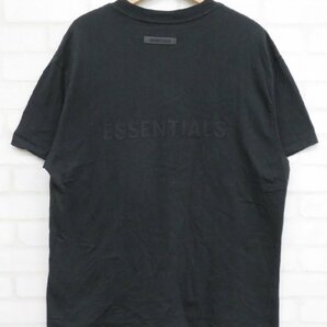 7T7660【クリックポスト対応】ESSENTIALS BACK PRINT LOGO S/S TEE エッセンシャルズ 半袖バックプリントロゴTシャツの画像3