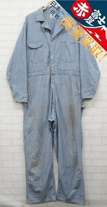 7T7629/Wrangler BLUE BELL ヘリンボーンオールインワン ラングラー つなぎ オーバーオール ビンテージ