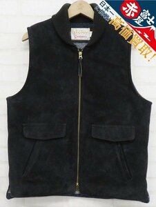 3J2775/トロフィークロージング スエードストームベスト TROPHY CLOTHING SUEDE STORM VEST