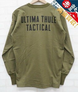 7T7838/未使用品 FREEWHEELERS ULTIMA THULE TACTICAL SET-IN LONG SLEEVE T-SHIRT 2025011 フリーホイーラーズ 長袖Tシャツ