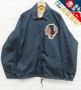 7T6337/JOE McCOY NYLON COACH JACKET INDIAN MJ22020 ジョーマッコイ ナイロンコーチジャケット インディアン