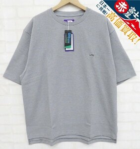 7T7346【クリックポスト対応】未使用品 THE NORTH FACE PURPLE LABEL MOSS STITCH FIELD H/S TEE NT3326N ノースフェイスパープルレーベル