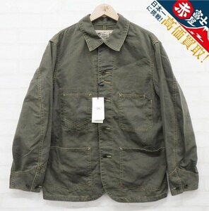 7T7322/未使用品 RRL リネンコットンヘリンボーンジャケット ダブルアールエル