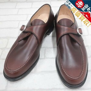 2S7551/未使用品 ANATOMICA×Alden 2923F モンクストラップシューズ アナトミカ オールデン