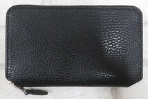 2A6254-3/未使用品 foot the coacher MIDDLE ZIP WALLET フットザコーチャー ミドルジップウォレット 二つ折り財布_画像3