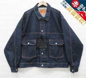 3J2788/FULLCOUNT×A Leather ALN21F1 HUMONGOUS JACKET Fullcount e- leather Denim jacket G Jean 