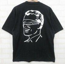 7T7699【クリックポスト対応】UNDER COVER TEE blindfolded man UC2A3807 アンダーカバー 半袖Tシャツ_画像2