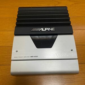 ALPINE アルパイン MRD-M300 パワーアンプ デジタルアンプ 600W ウーファー