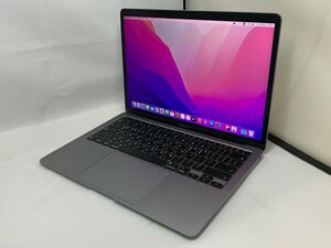 １円スタート！！ Apple MacBook Air A2337 (M1,2020) 韓国語キー スペースグレイ [Nmc]