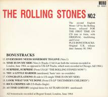 輸 The Rolling Stones No. 2 +8 デジパック盤◆規格番号■LK-4661◆送料無料■即決●交渉有_画像2