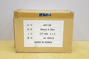 2836B23 未使用保管品 旭産業 アルミテープ? ALT-50 50mm×30ｍ 36ロール