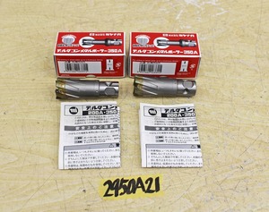 2950A21 未使用 ミヤナガ デルタゴンメタルボーラー DLMB35A25 2個セット 切削工具