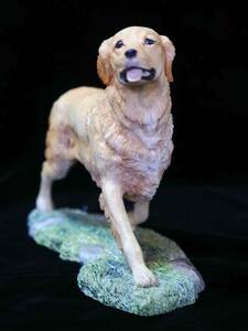 ★Freeway★1982年製 ボーダー・ファイン・アーツ「ゴールデン・レトリバー」1982年、レイ・エアーズ作。犬作り第一人者の美しいゴールデン