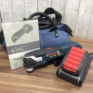 【RH-6939】中古品 BOSCH ボッシュ 充電式マルチツール GMF 18V-28 充電器 バッテリーセット 